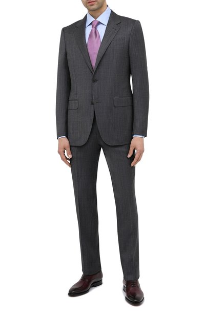 Хлопковая сорочка ZEGNA, арт. 801030/9MS0BR, фото 2