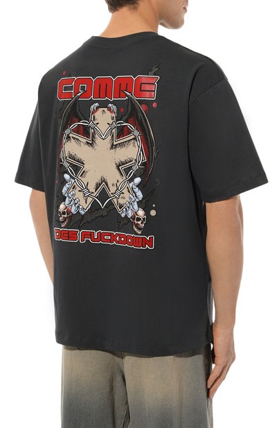 Хлопковая футболка COMME DES FUCKDOWN, арт. CFABM01344, фото 4