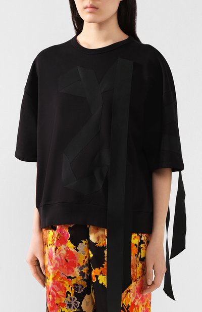 Хлопковый свитшот DRIES VAN NOTEN, арт. 201-11136-9633, фото 3