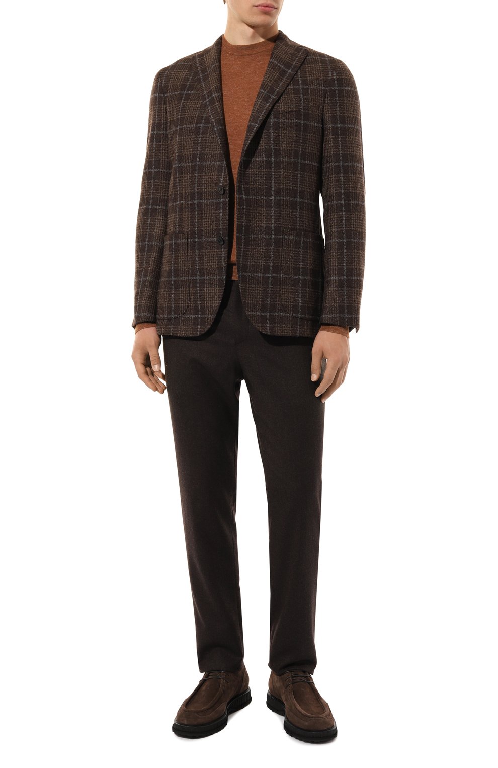 Замшевые ботинки KITON, арт. USSA210N0110803, фото 2