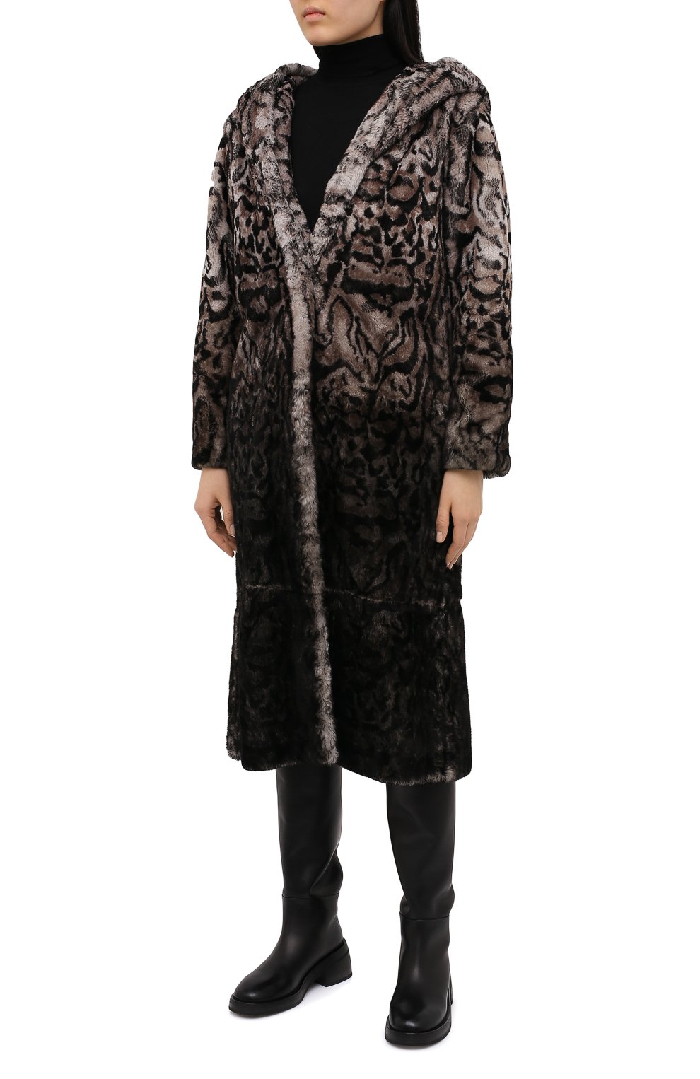 Шуба из нутрии TOM FORD коричневого цвета по цене 1615000 руб., арт. CPF628-FUP011, фото 3 Шуба из нутрии TOM FORD, арт. CPF628-FUP011, фото 3