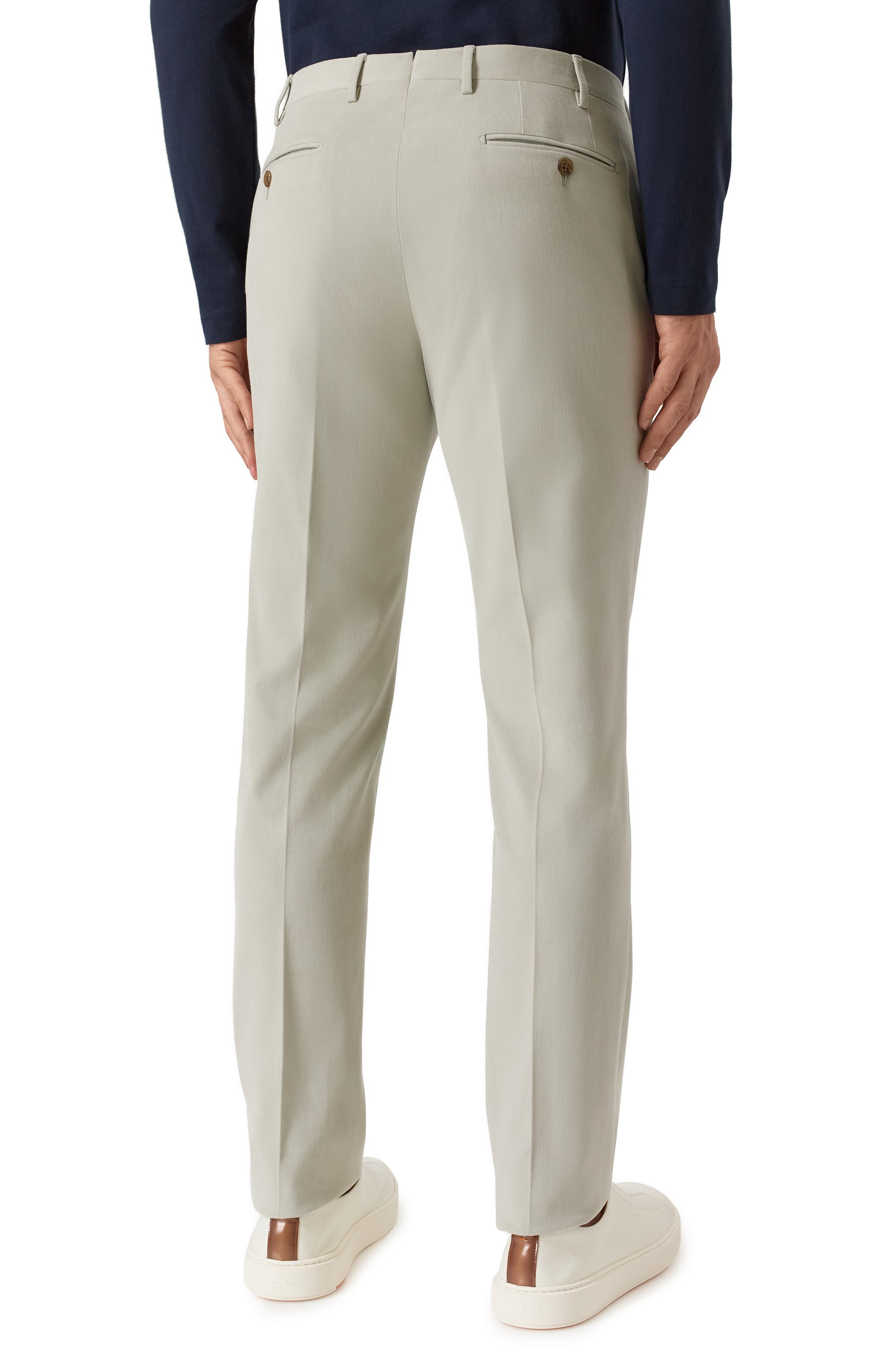 Хлопковые брюки CORNELIANI, арт. 264B01-2618503, фото 4