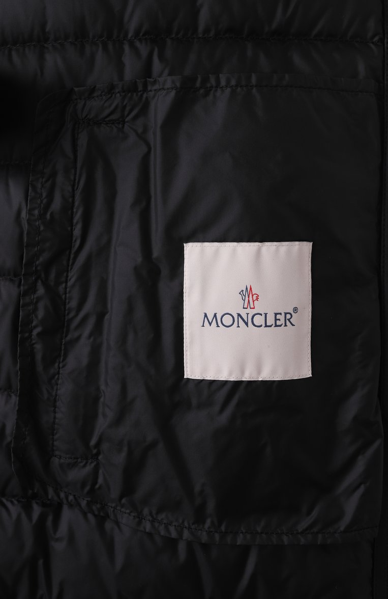 Женская комплект из куртки и пуховика bonrepos MONCLER GRENOBLE черного цвета, арт. 1C000-32-5980N | Фото 7 (Материал подклада: Синтетический материал; Материал внешний: Шерсть, Синтетический материал; Рукава: Длинные; Длина (верхняя одежда): До середины бедра; Стили: Кэжуэл; Кросс-КТ: Утепленные, Куртка)