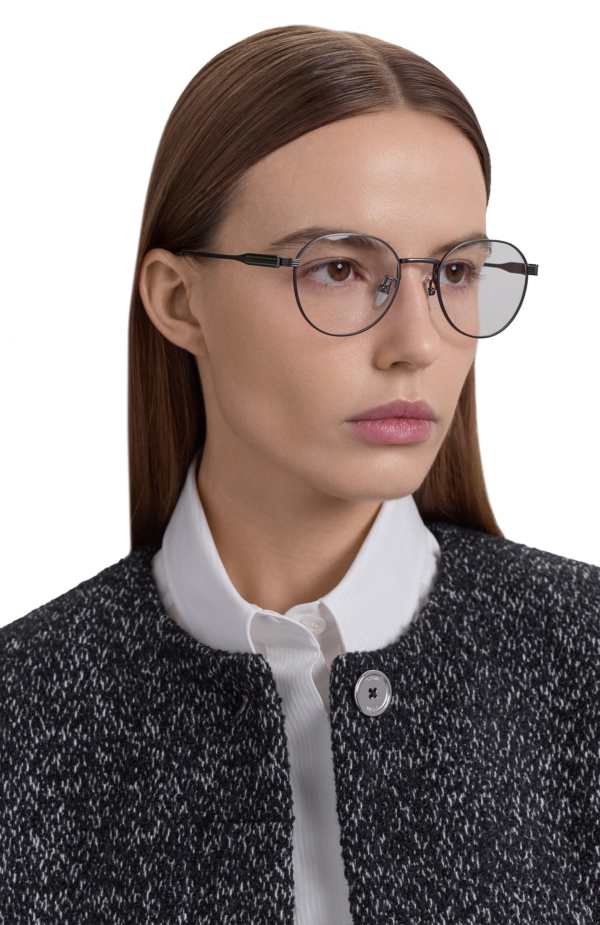 Оправа GUCCI серого цвета по цене 37700 руб., арт. GG19930K 004, фото 3 Оправа GUCCI, арт. GG19930K 004, фото 3