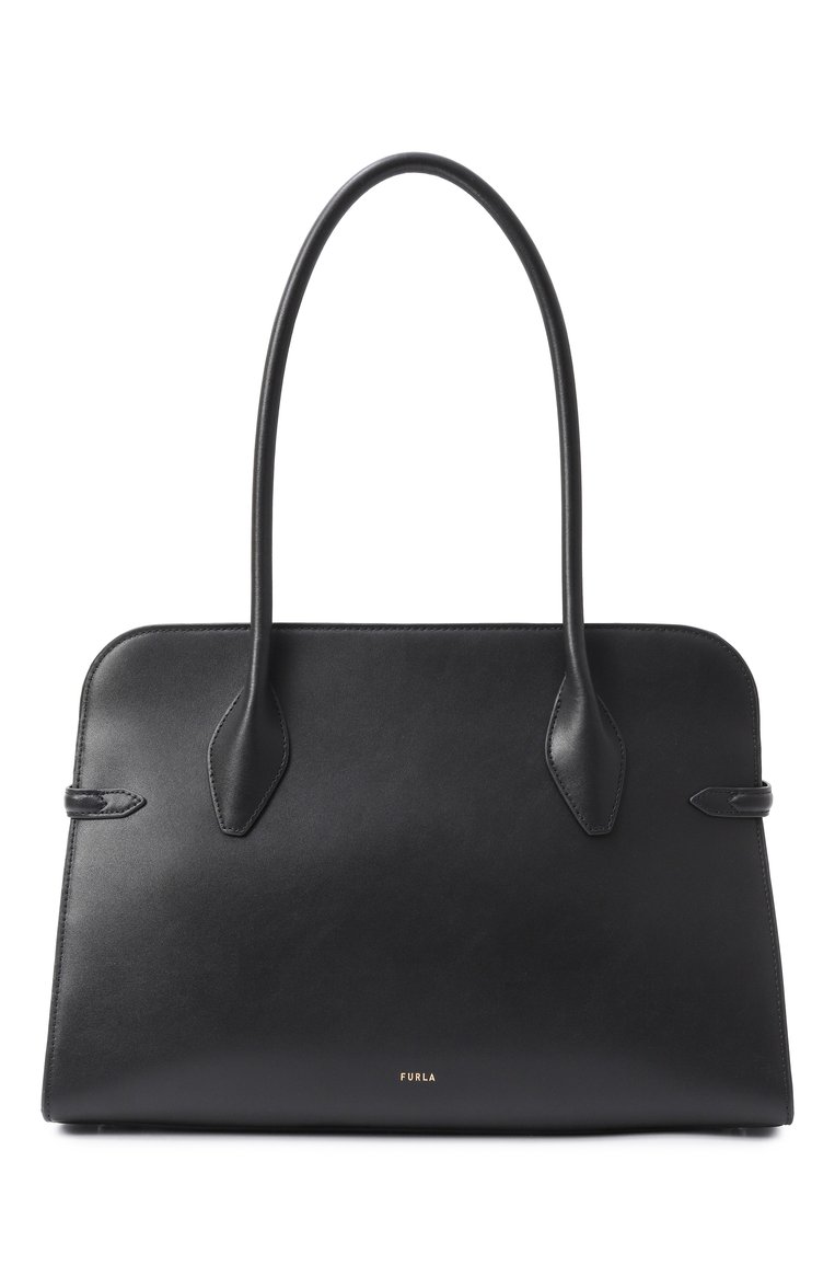 Женская сумка furla goccia large FURLA черного цвета, арт. WB01504/BX3104 | Фото 6 (Размер: large; Материал: Натуральная кожа)