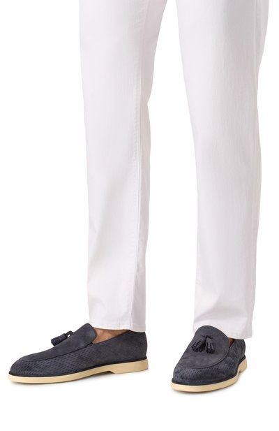 Замшевые лоферы ZILLI, арт. H0191BM1100VZTP03, фото 3