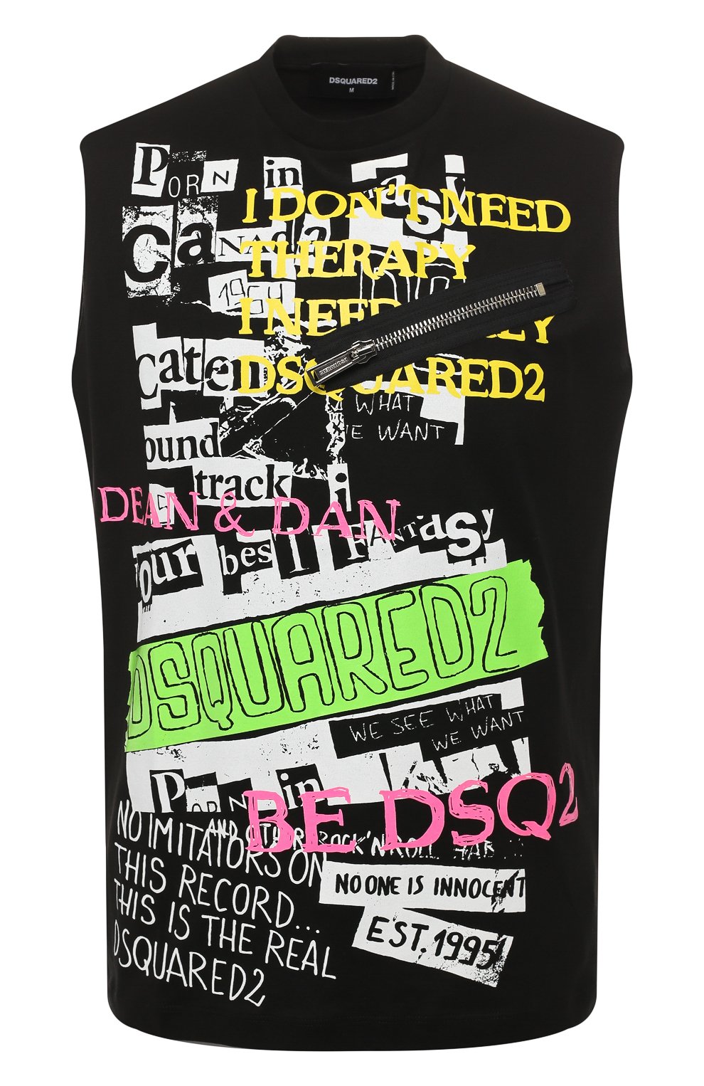 Хлопковая майка DSQUARED2, арт. S74GD0538/S22427, фото 1