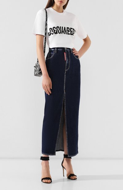Джинсовая юбка DSQUARED2, арт. S75MA0653/S30309, фото 2
