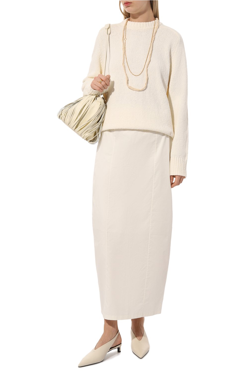 Хлопковый свитер LOULOU DE SAISON, арт. CANILL0, фото 2