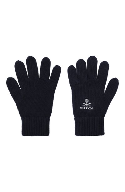 Перчатки из шерсти и кашемира PRADA, арт. UMK66-1B1A-F0124-212, фото 3
