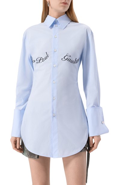 Хлопковая рубашка JEAN PAUL GAULTIER, арт. 25/33-F-CH088I-C071, фото 3