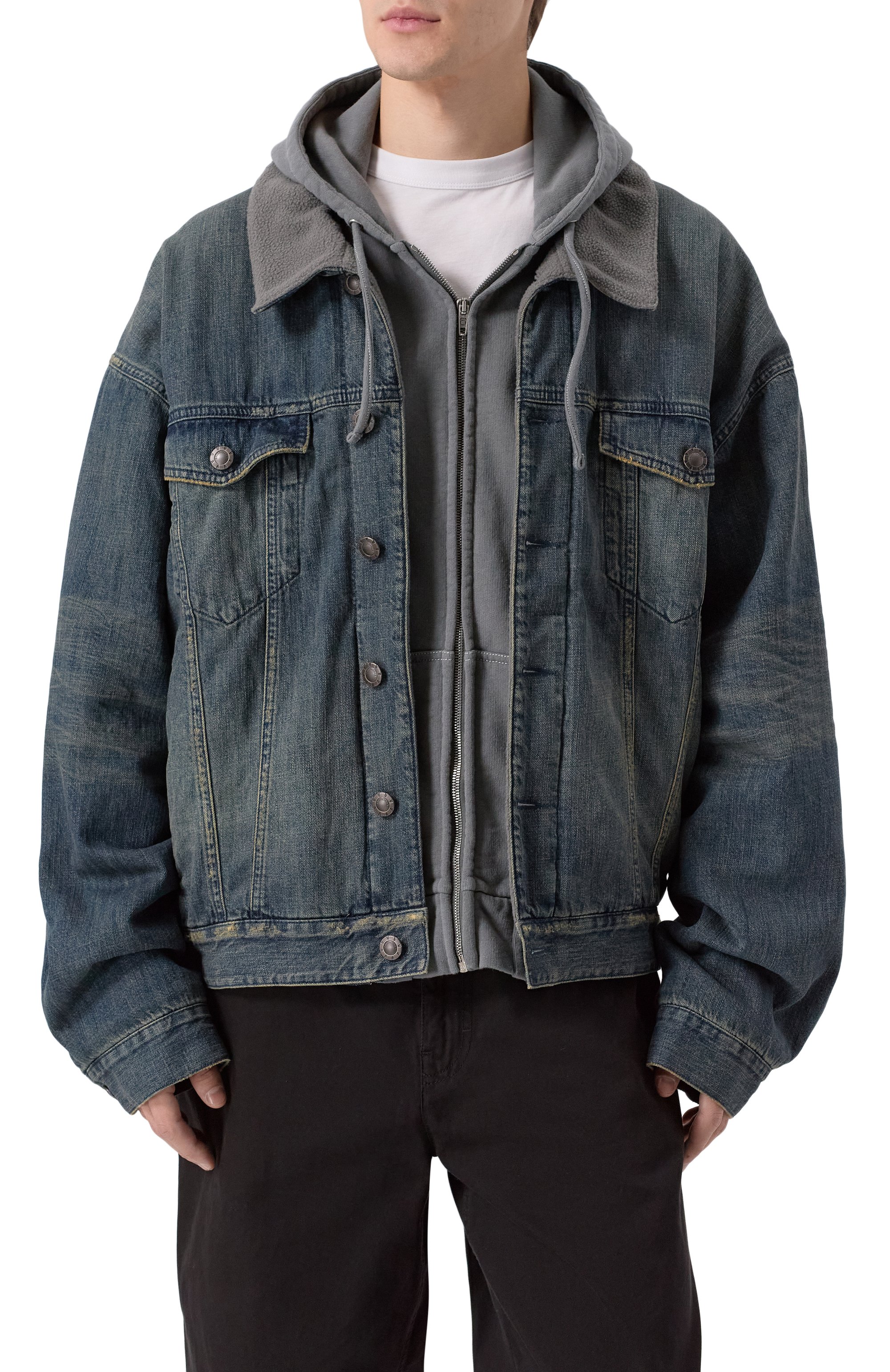 Джинсовая куртка BALENCIAGA, арт. 849909/TTW76, фото 3