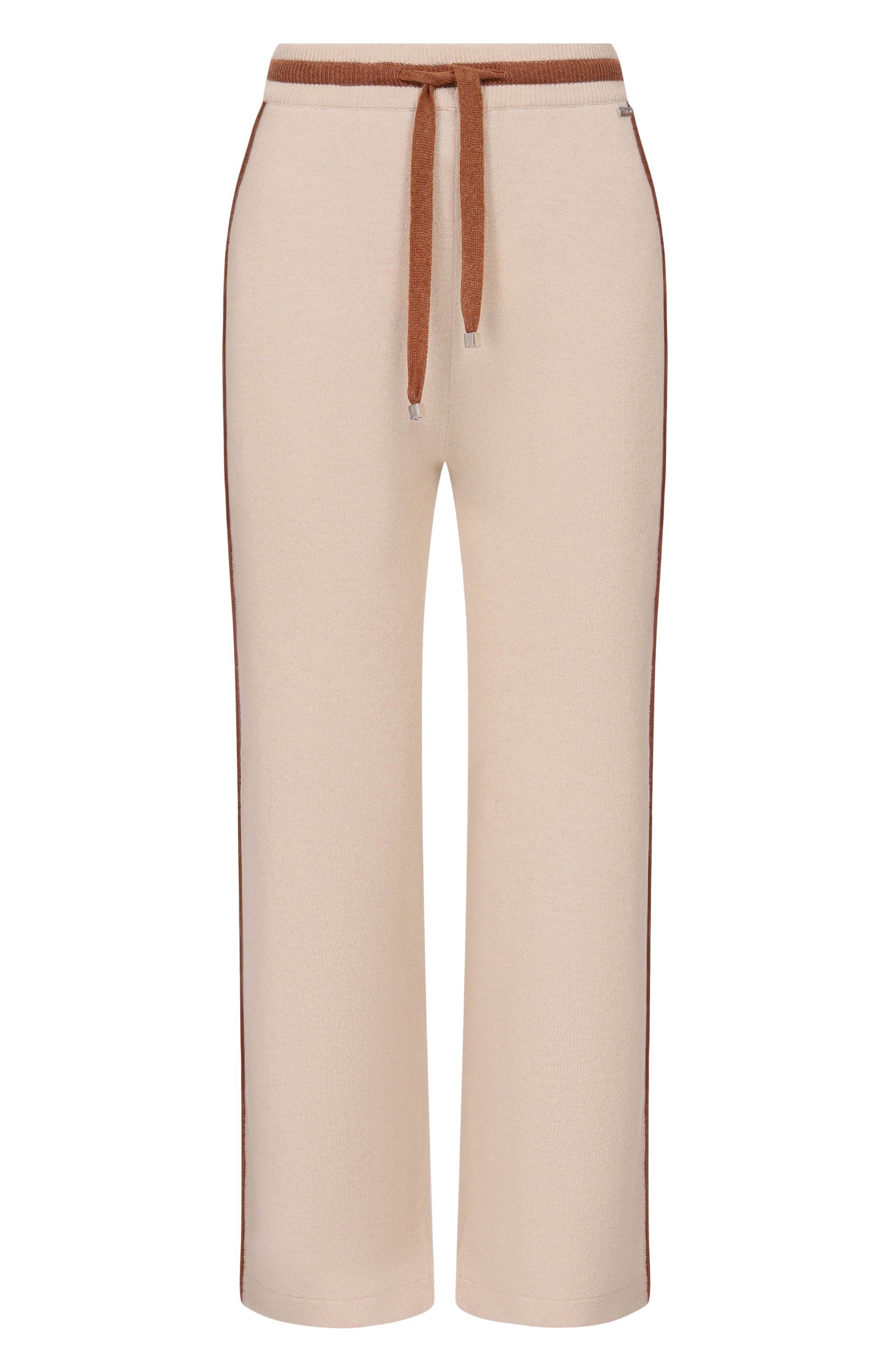 Кашемировые брюки KITON бежевого цвета по цене 254000 руб., арт. D61742, фото 1 Кашемировые брюки KITON, арт. D61742, фото 1