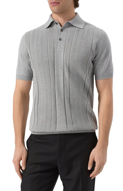 Хлопковое поло BRUNELLO CUCINELLI, арт. M29203305, фото 3