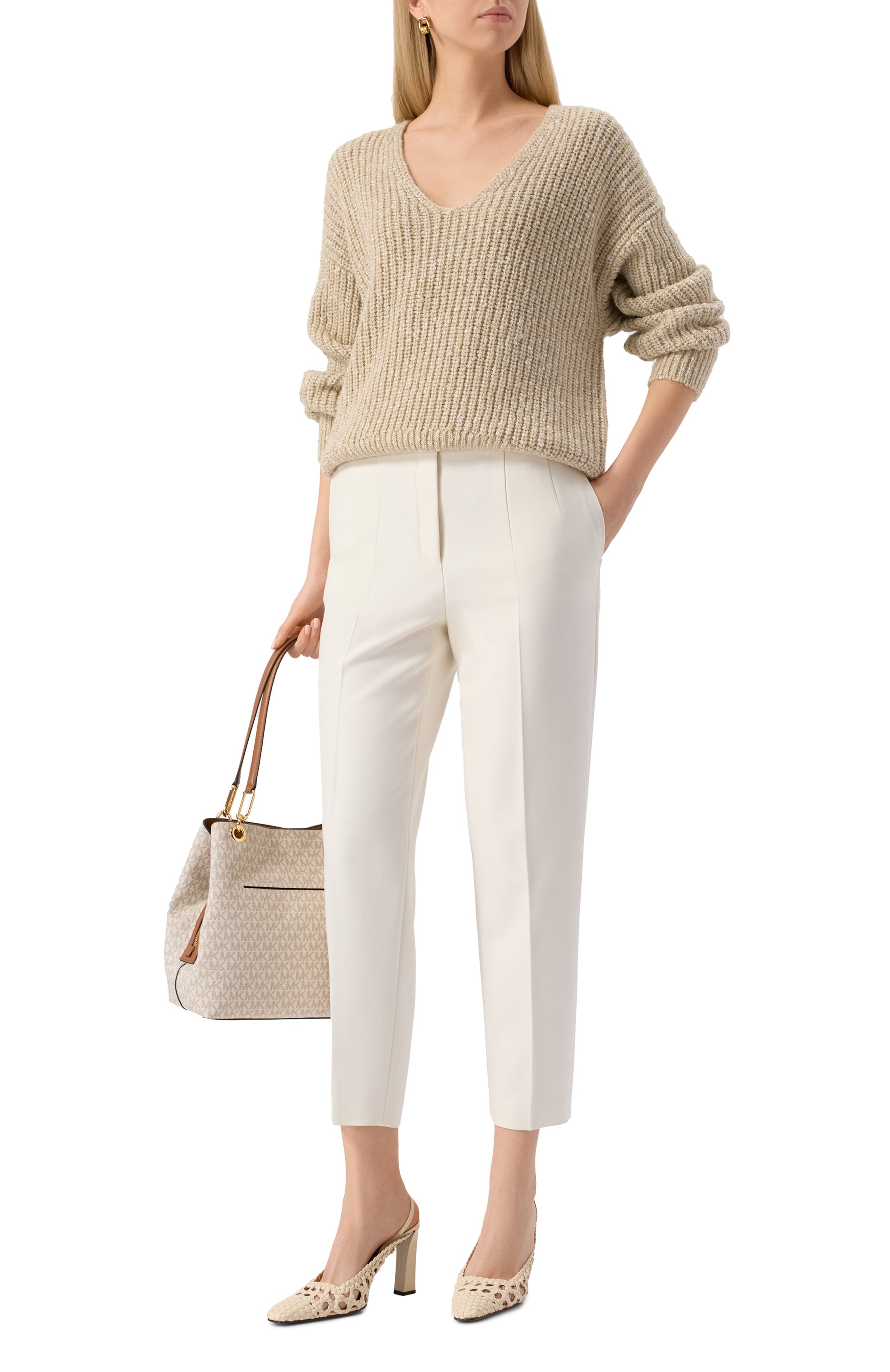 Брюки из вискозы BOSS, арт. 50511953, фото 2