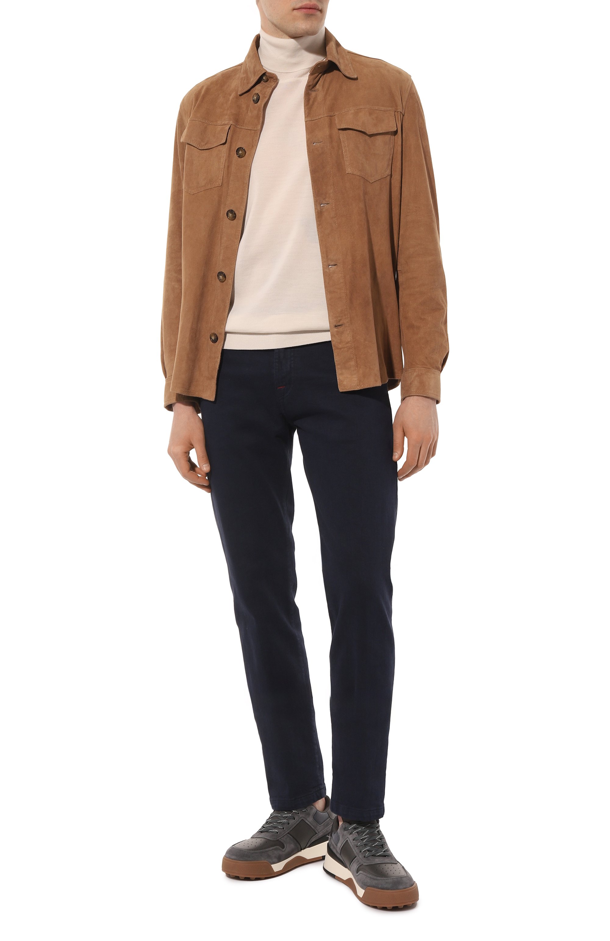 Джинсы KITON темно-синего цвета по цене 98550 руб., арт. UPNJSK0602D, фото 2 Джинсы KITON, арт. UPNJSK0602D, фото 2