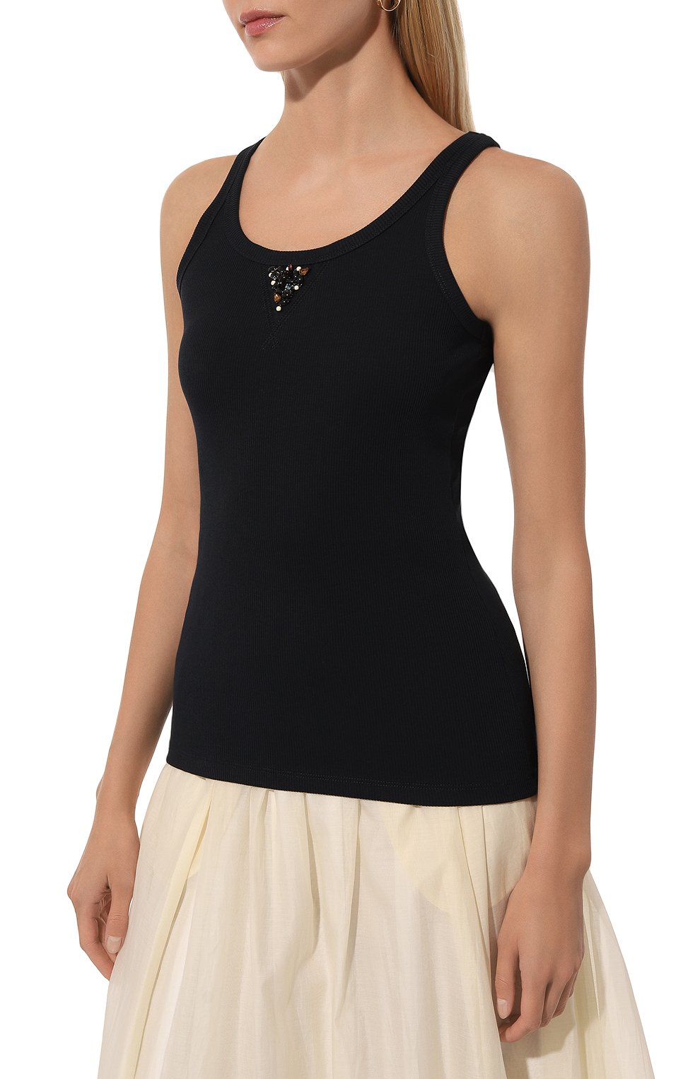 Хлопковая майка DOROTHEE SCHUMACHER, арт. 628603, фото 3