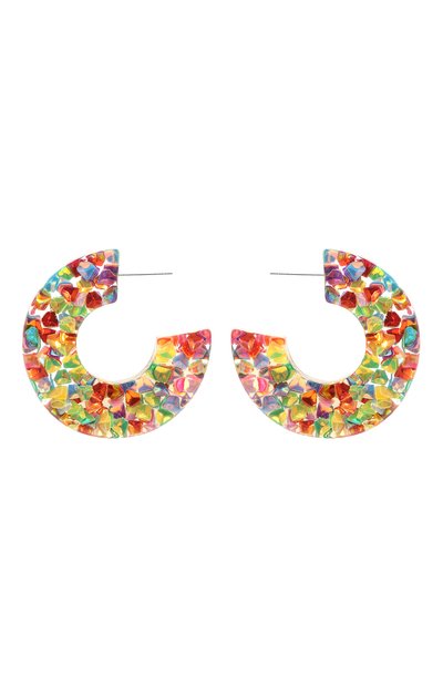 Серьги CRYSTAL HAZE, арт. C0NFETTI H00PS, фото 1