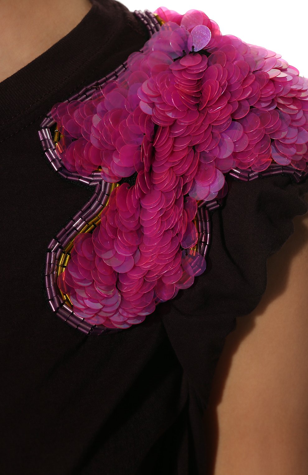 Хлопковый топ DRIES VAN NOTEN, арт. 221-011135-4613, фото 5