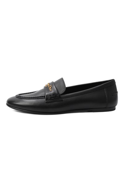 Кожаные лоферы dior boy DIOR черного цвета по цене 131000 руб., арт. KDF039VS0, фото 4 Кожаные лоферы dior boy DIOR, арт. KDF039VS0, фото 4