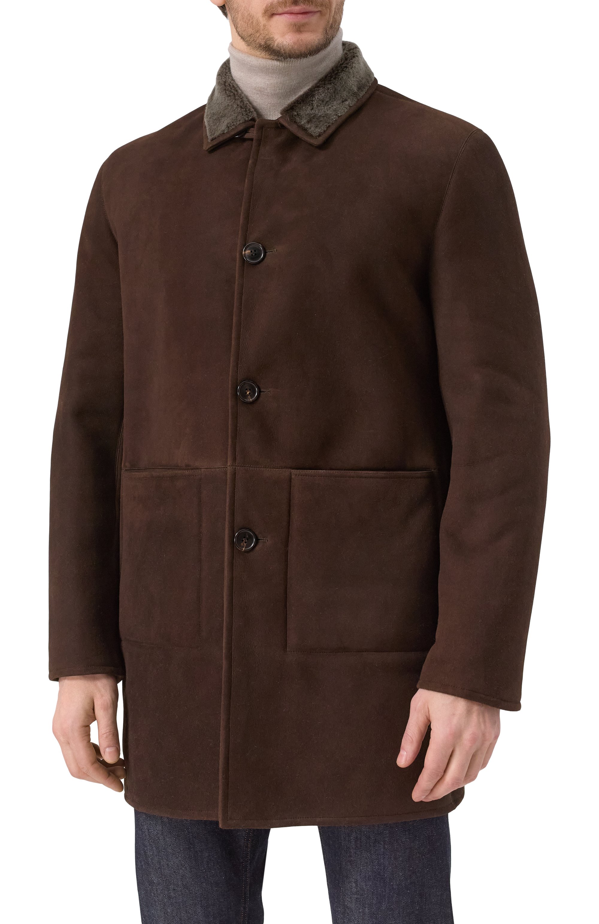 Дубленка из овчины MVST, арт. L0UIS/253-00/58, фото 3