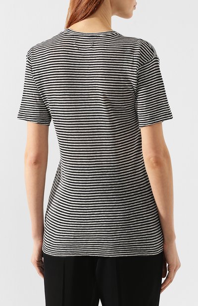 Футболка из смеси хлопка и льна ISABEL MARANT ETOILE, арт. TS0334-00M006E/ANDREIA, фото 4