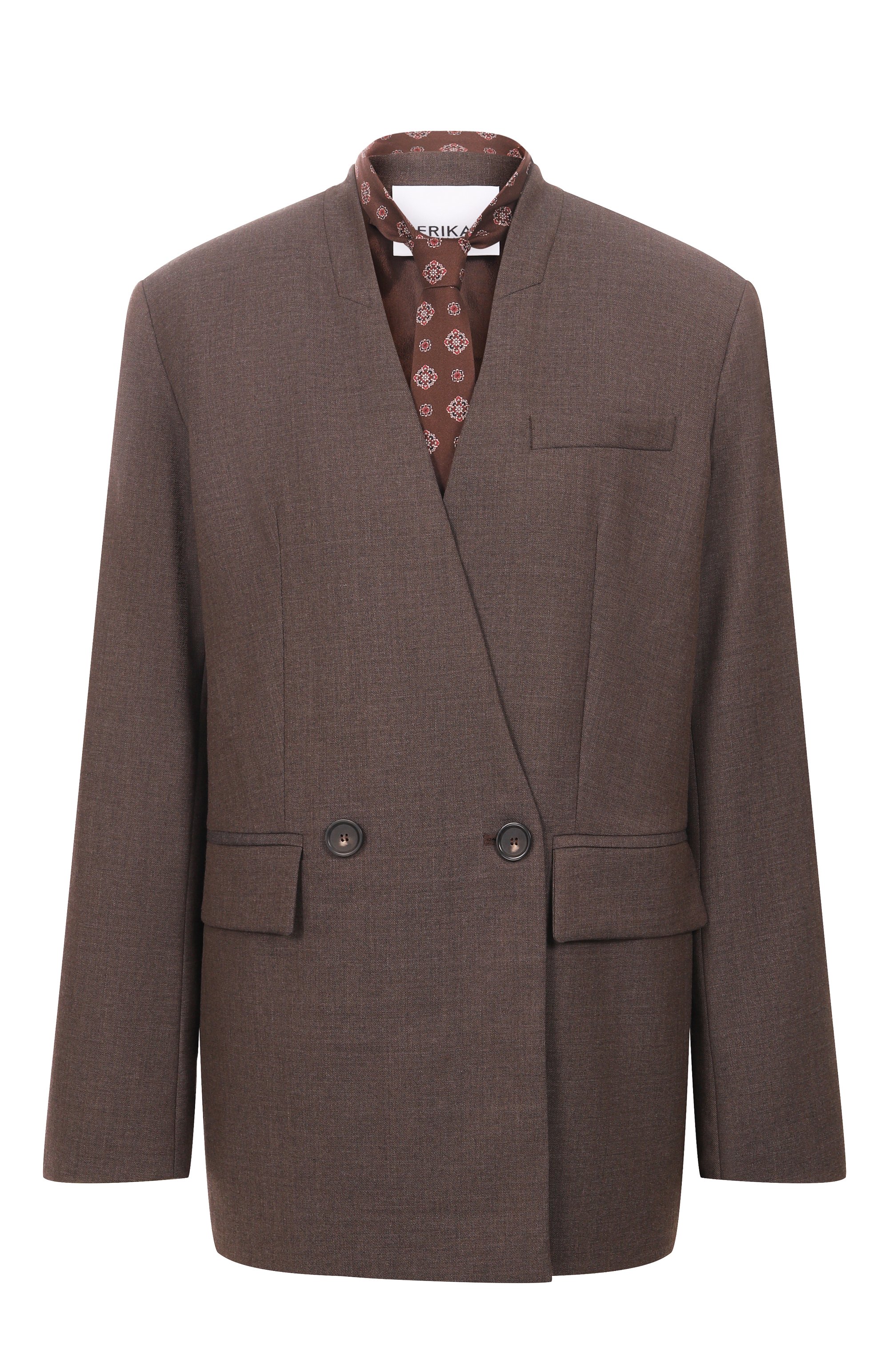 Шерстяной жакет ERIKA CAVALLINI, арт. P5WZ15, фото 1