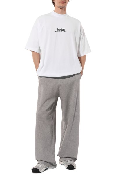 Хлопковая футболка VETEMENTS, арт. UA66TR690W, фото 5