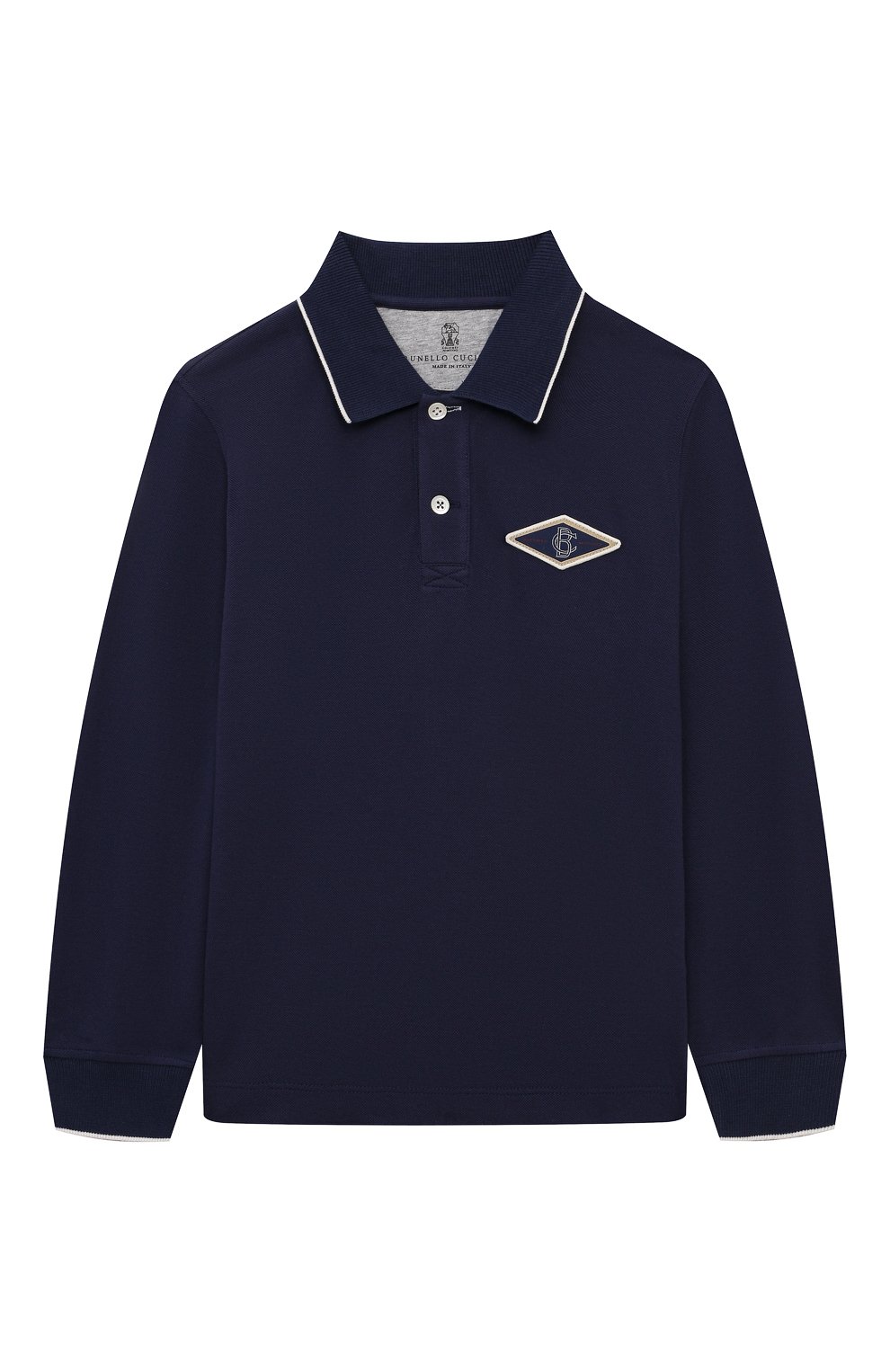 Хлопковое поло BRUNELLO CUCINELLI, арт. BE854T309C, фото 1