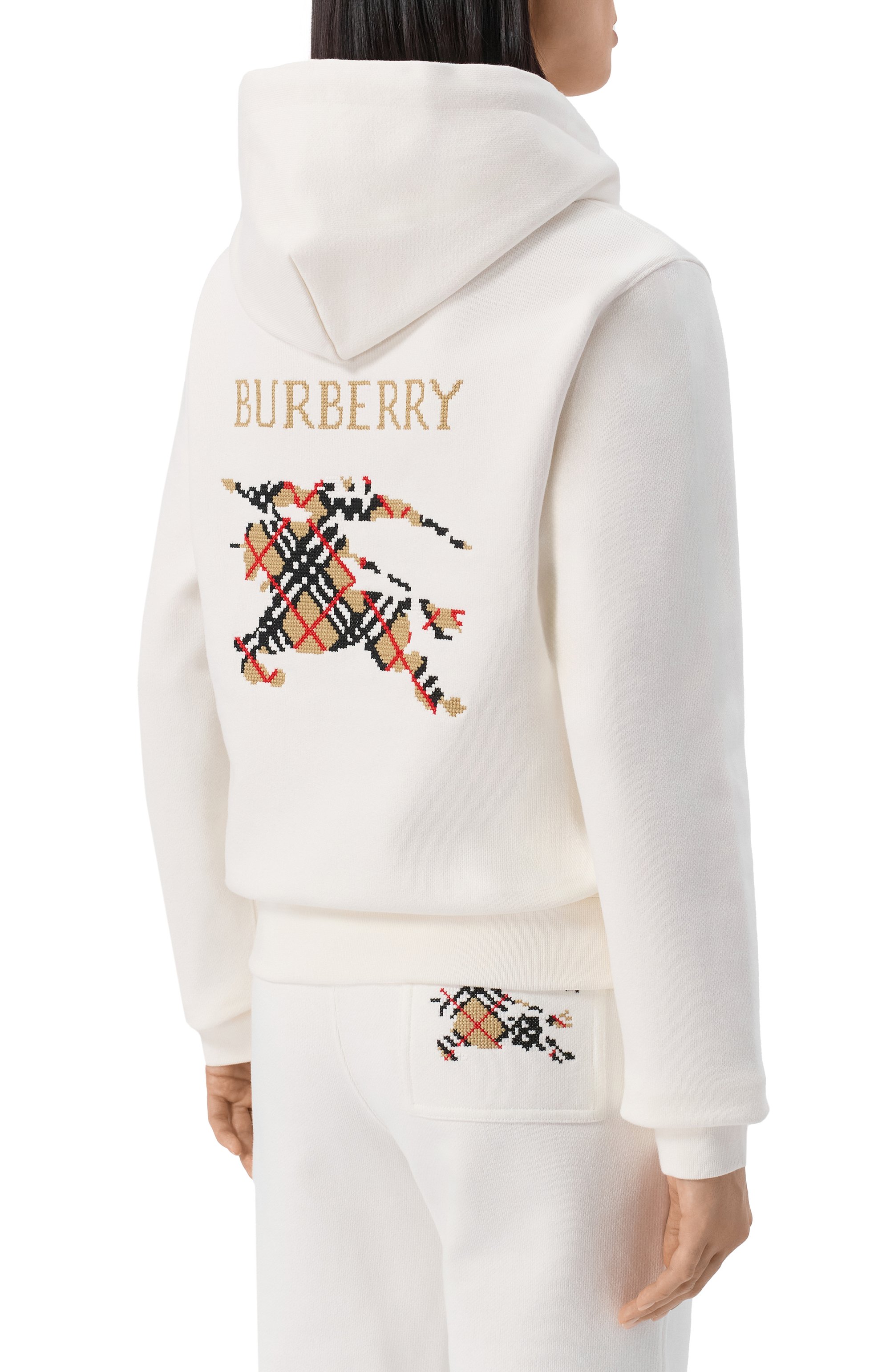 Хлопковое худи BURBERRY, арт. 8110965, фото 4