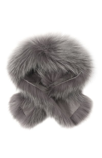 Меховой воротник из лисы MANZONI24, арт. 23MBCRAVATTA-SH, фото 2