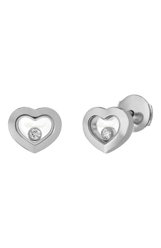 Серьги Icons Heart Chopard 83A054-1001 Бесцветный  83A054-1001 Фото 2