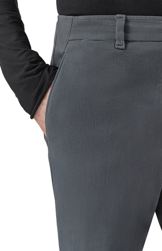 Хлопковые брюки Transit CFUTRCA100 Серый  CFUTRCA100 Фото 5