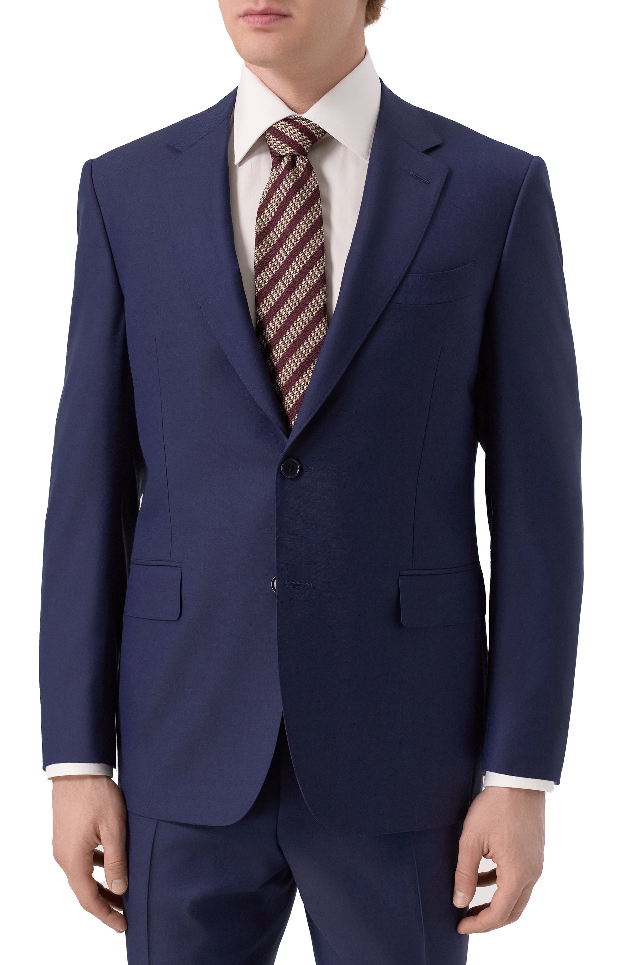 Шерстяной костюм CANALI, арт. 11280/19 BF00084, фото 4