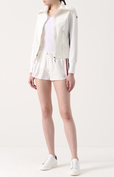 Жакет на молнии с отложным воротником MONCLER, арт. C1-093-84978-00-8299Y, фото 2