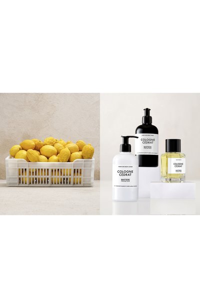 Лосьон для тела и рук cologne cedrat (300ml) MATIERE PREMIERE, арт. 3760372460853, фото 3