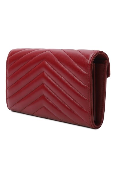 Женский кожаный кошелек cassandre SAINT LAURENT, арт. 863729/AAEAX