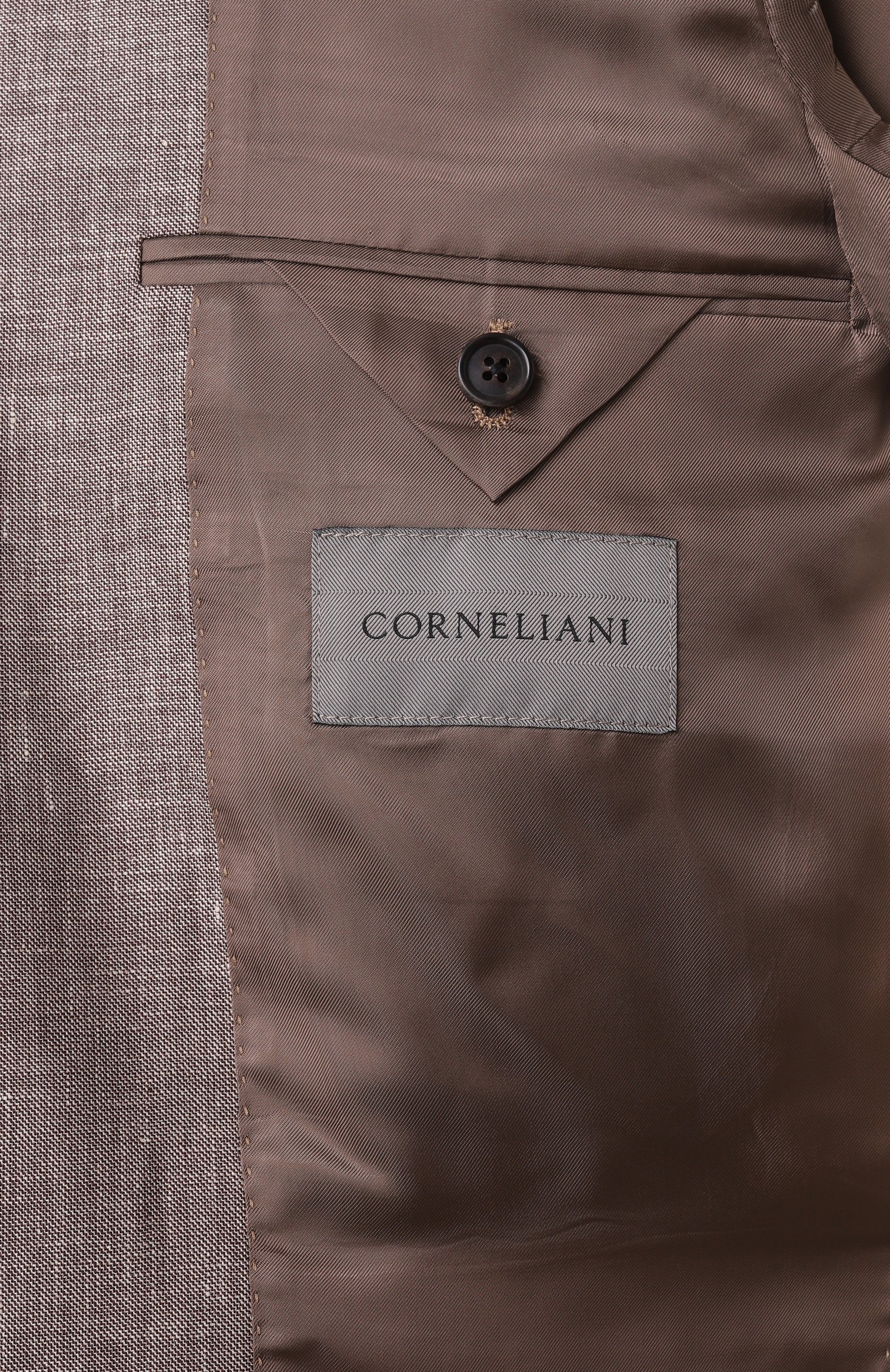 Костюм из шерсти и льна CORNELIANI, арт. 25X008-2518263_SET, фото 10