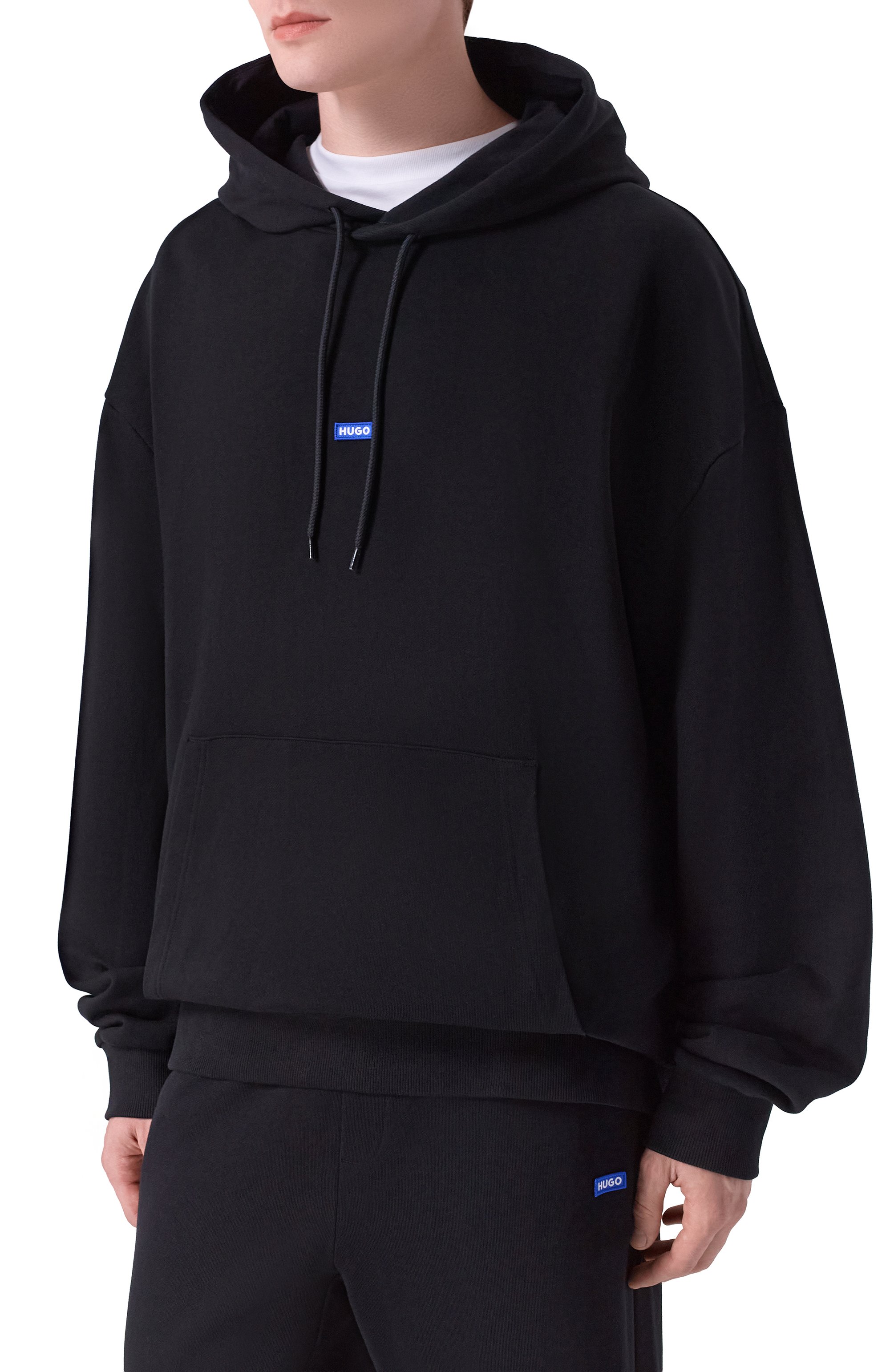 Хлопковое худи HUGO BLUE, арт. 50522369_1, фото 3