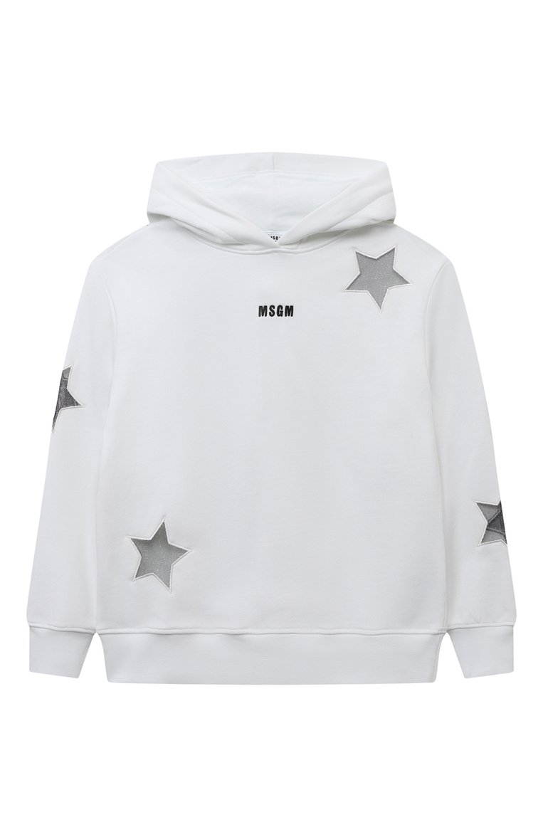 Хлопковое худи MSGM KIDS, арт. F3MSJGHS008, фото 1