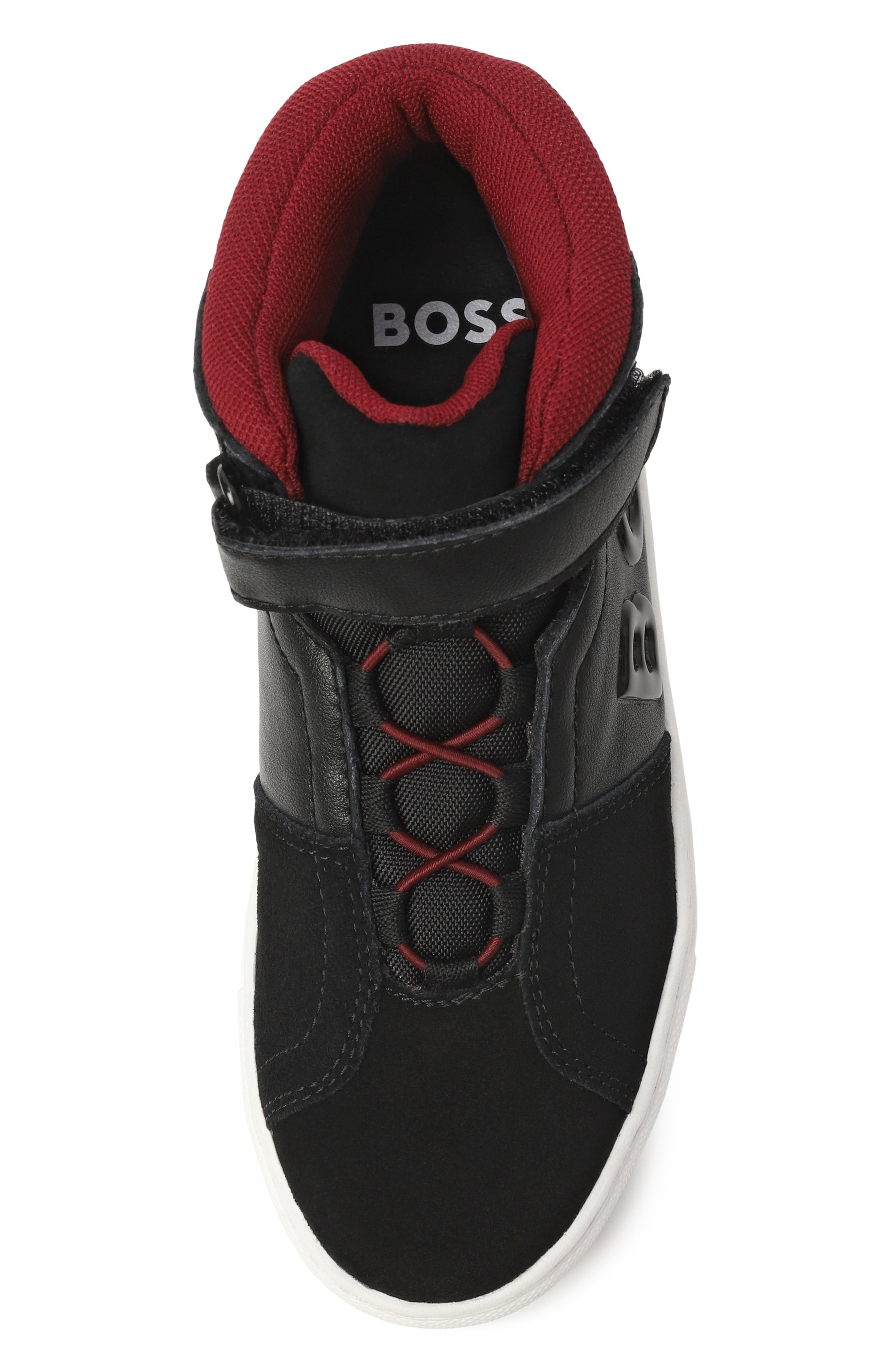 Кожаные кеды BOSS, арт. J51317/30-35, фото 4