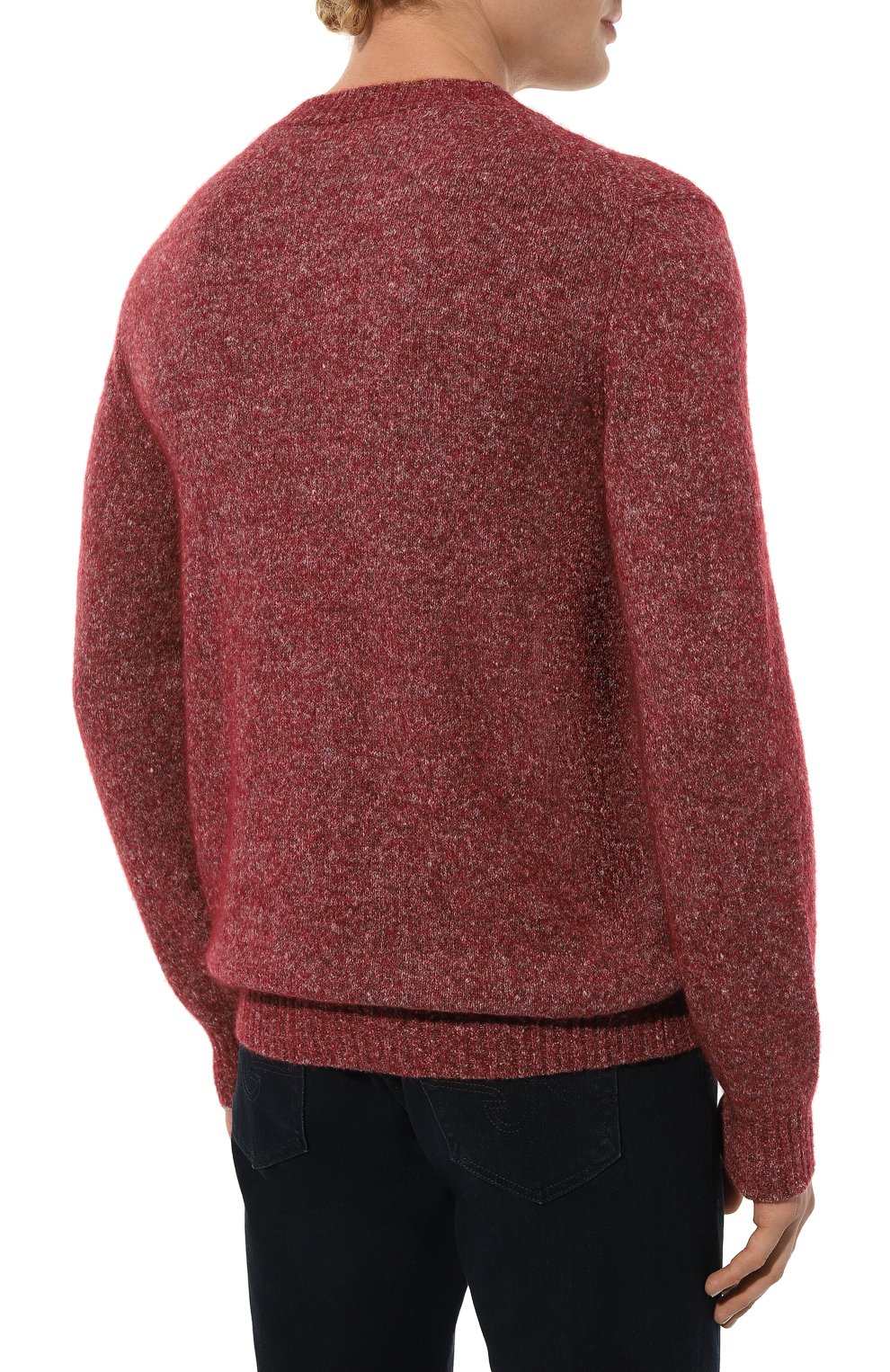 Свитер из шерсти и хлопка BRUNELLO CUCINELLI, арт. MS070B2214, фото 4