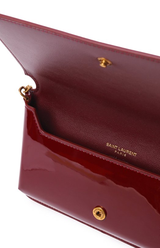 Сумка Cassandre Phone Holder Saint Laurent 808702/BMIIW Бордовый  808702/BMIIW Фото 5