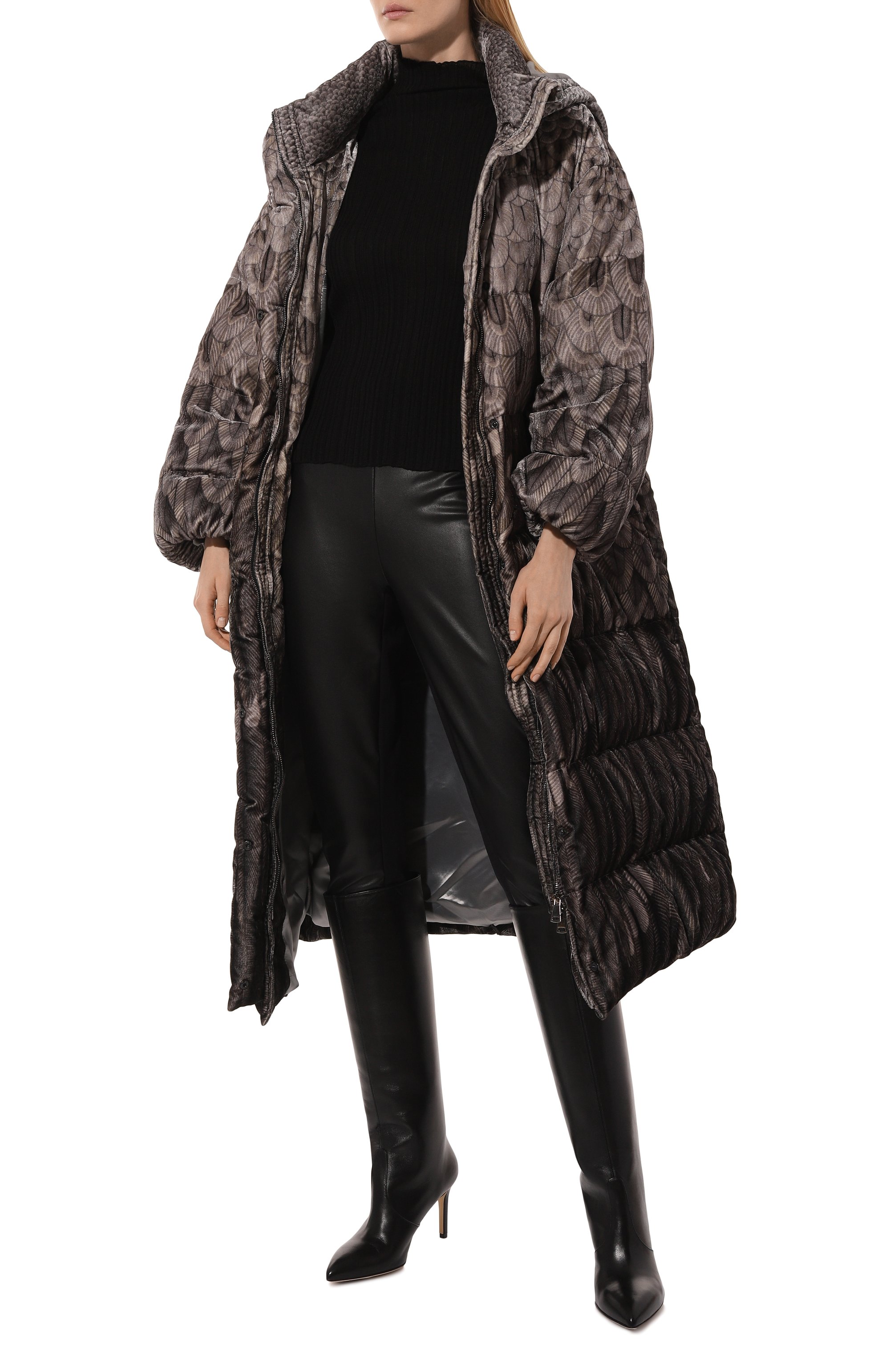 Водолазка из кашемира и шелка AGNONA, арт. K202038E/7D180HE, фото 2