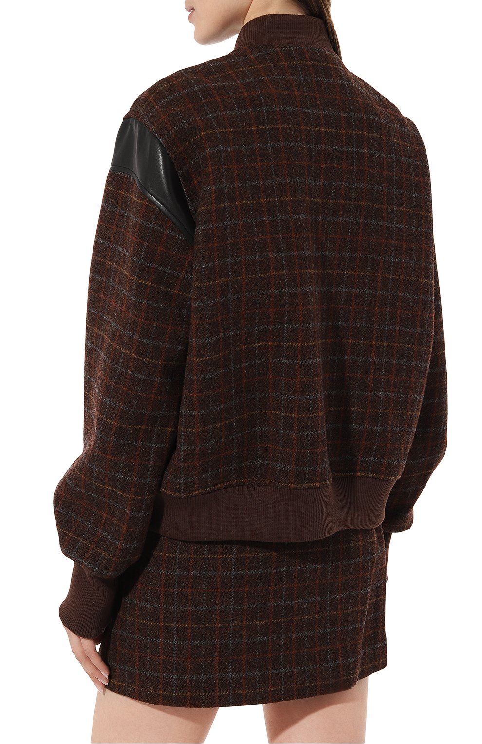 Шерстяной бомбер DRAE, арт. BD-23PF-JK-04, фото 4