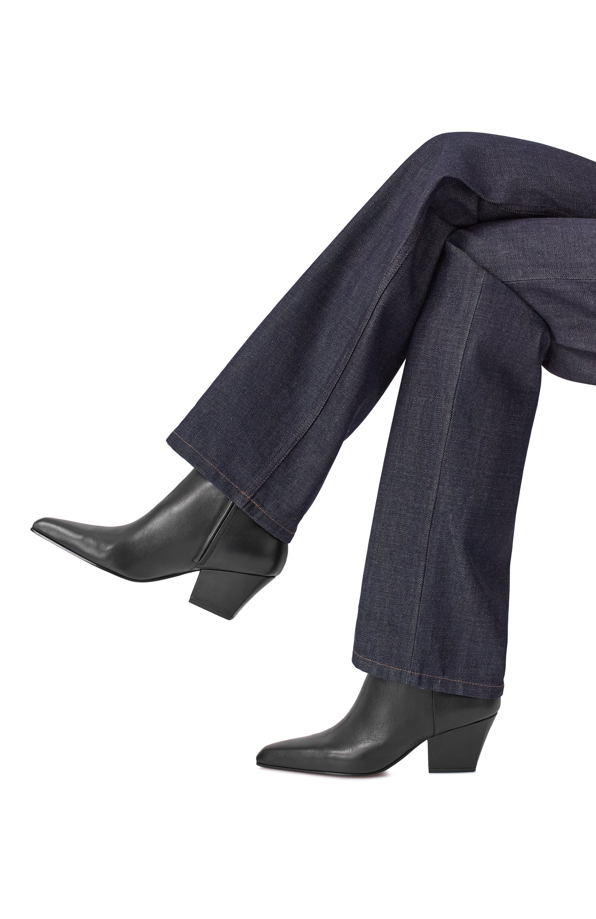 Кожаные ботильоны jane 60 PARIS TEXAS черного цвета по цене 89950 руб., арт. PX1194/XVT01, фото 2 Кожаные ботильоны jane 60 PARIS TEXAS, арт. PX1194/XVT01, фото 2