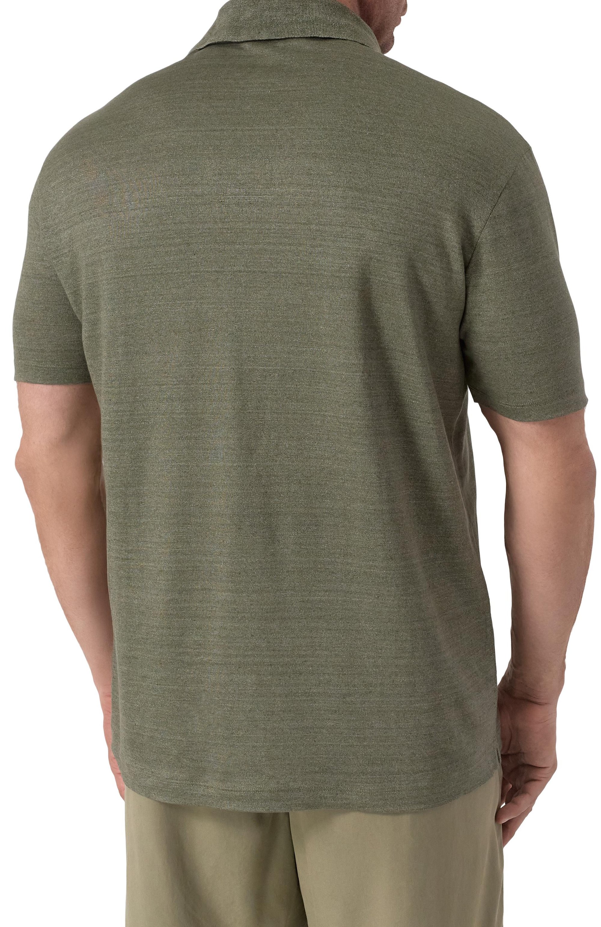 Льняное поло PAUL&SHARK, арт. 25411243/6XL, фото 4