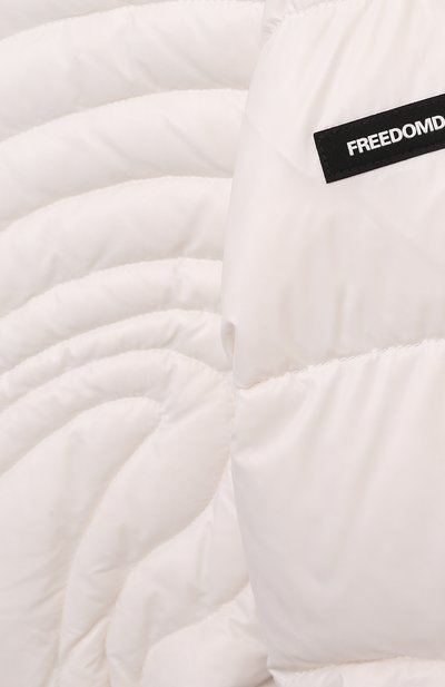 Пуховый комбинезон FREEDOMDAY молочного цвета по цене 46900 руб., арт. IFRJG6860AH751-RD, фото 3 Пуховый комбинезон FREEDOMDAY, арт. IFRJG6860AH751-RD, фото 3