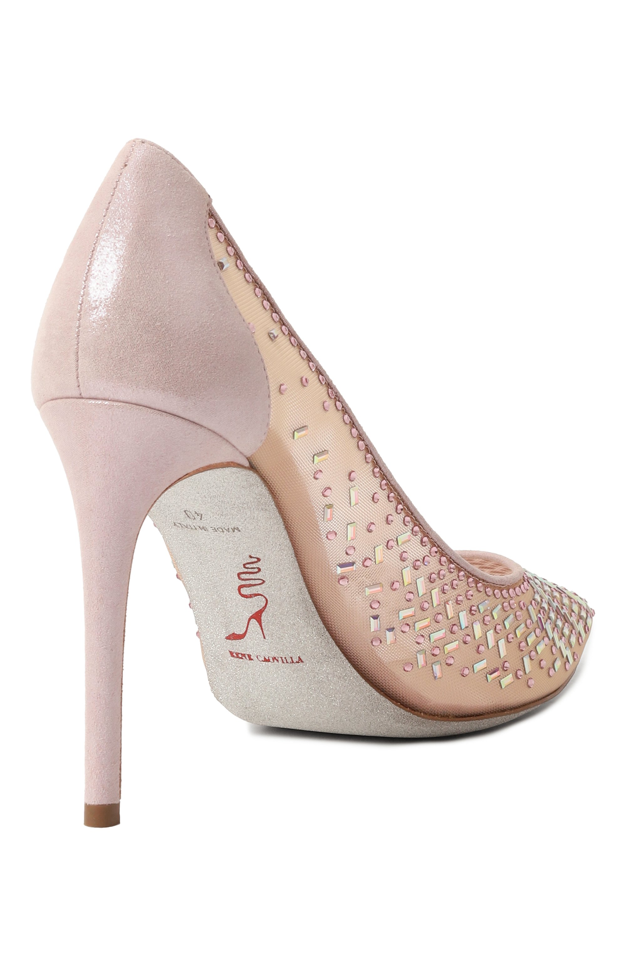 Текстильные туфли RENE CAOVILLA, арт. C11070-100/WW01, фото 5