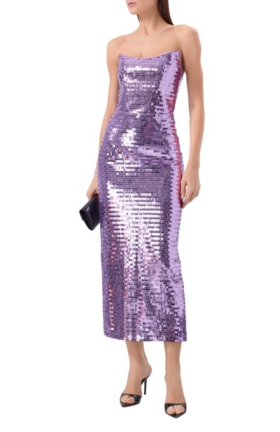 Платье с отделкой пайетками SASHA KIM, арт. SK-00001854, фото 2